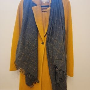 Grey & Mustard Yellow Neckscarf